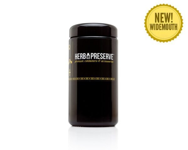 Herb Preserve 1 oz Screw Cap Airtight Stash Jar