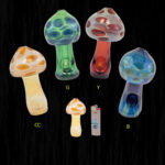 Mushroom Magic Glass Pipe