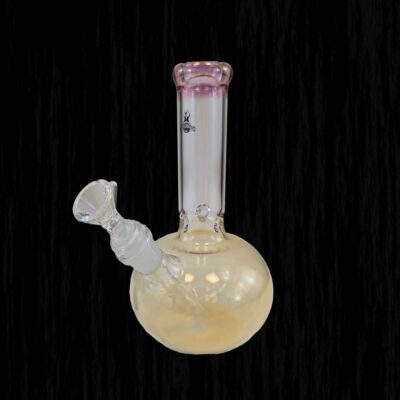 Gordo Goldo Glass Water Pipe