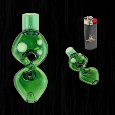 Infinity Ash Catcher Glass Chillum