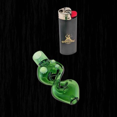 Infinity Ash Catcher Glass Chillum