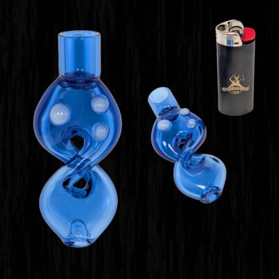 Infinity Ash Catcher Glass Chillum