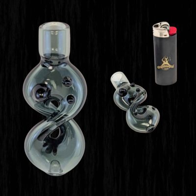 Infinity Ash Catcher Glass Chillum