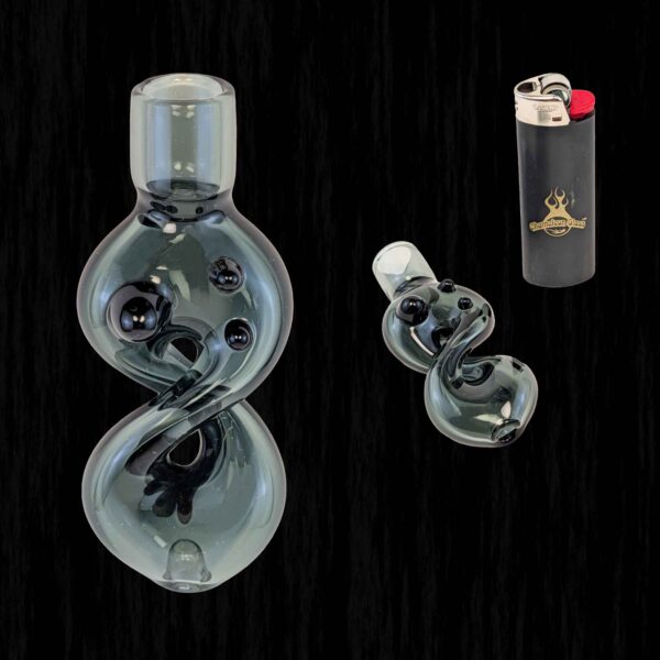 Infinity Ash Catcher Glass Chillum