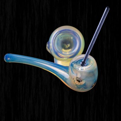 Glenns Briar Vented Glass Hash Pipe 22 Glenns Briar Vented Glass Hash Pipe
