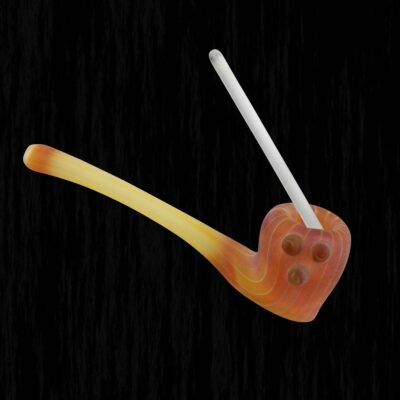 Glenns Briar Vented Glass Hash Pipe 29 Glenns Briar Vented Glass Hash Pipe