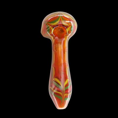 Rainbow Splat Glass Pipe 7 -Rainbow Splat Glass Pipe