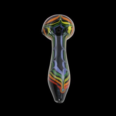 Rainbow Splat Glass Pipe 9 -Rainbow Splat Glass Pipe