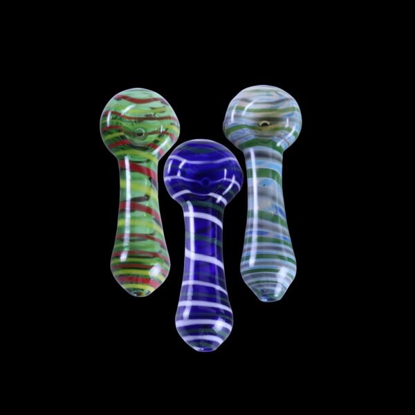 Color Trail Glass Pipes in many colors