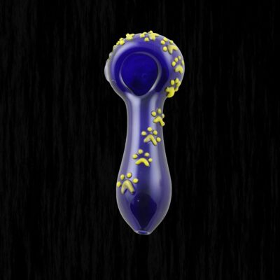 Paw Prints Glass Pipe 7 Paw Prints Glass Pipe