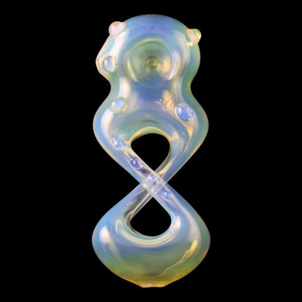 Infinity Glass Pipe with color changing glass feature