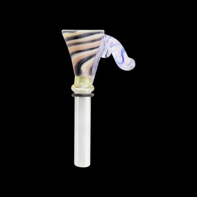 Full Color Moondancer Funnel Glass Bowl 5 Full Color Moondancer Funnel Glass Bowl