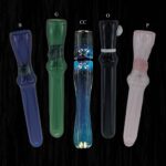 Econo Chillum Holder with Stripe