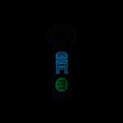 Tiki Glow Glass Pipe