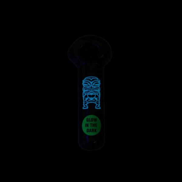 Tiki Glow Glass Pipe