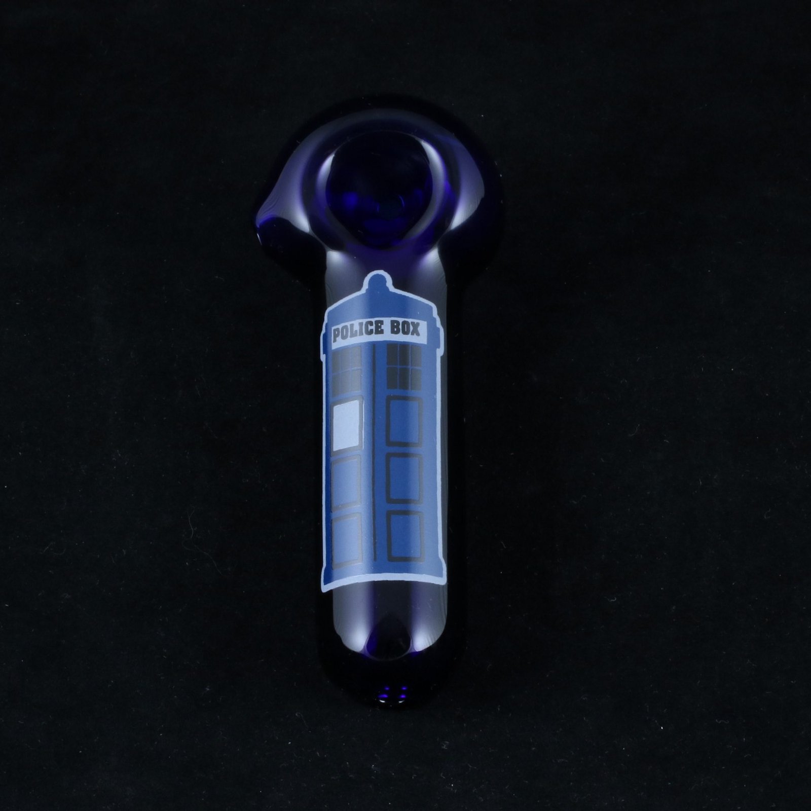 Small on the Outside Tardis Glass Pipe