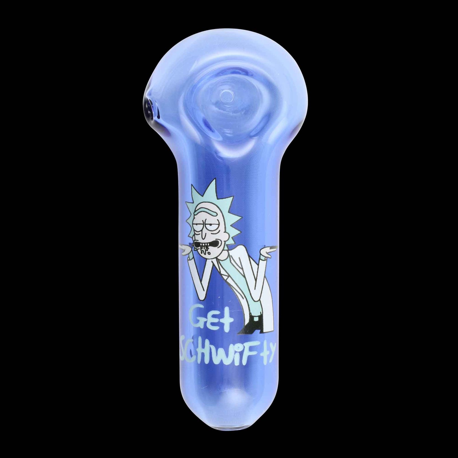 Get Schwifty Label Glass Pipe