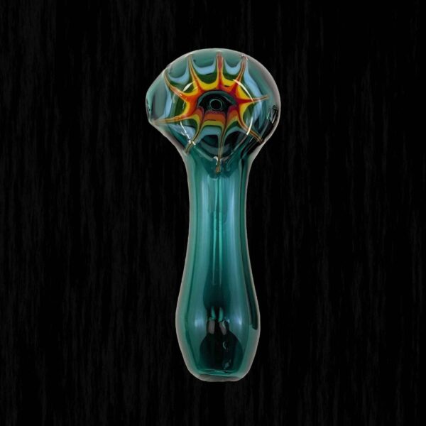 Impact Crater Glass Pipe