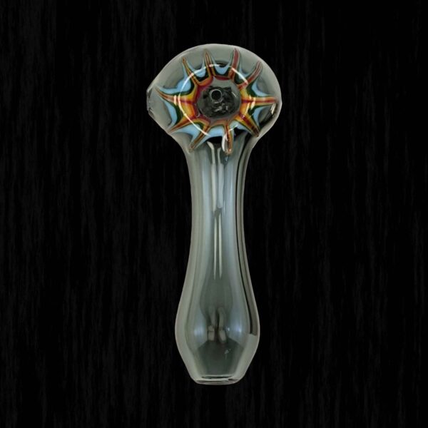 Impact Crater Glass Pipe