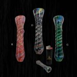 Gyrosmoke Dichro Vortex Glass Chillum