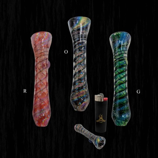 Gyrosmoke Dichro Vortex Glass Chillum