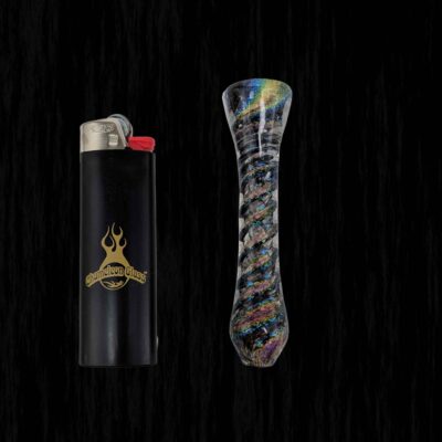 Gyrosmoke Dichro Vortex Glass Chillum