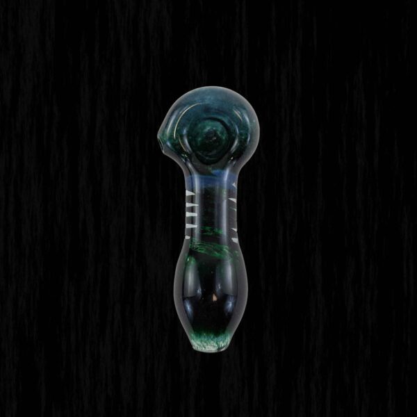 Twisted Frit Fade Glass Pipe