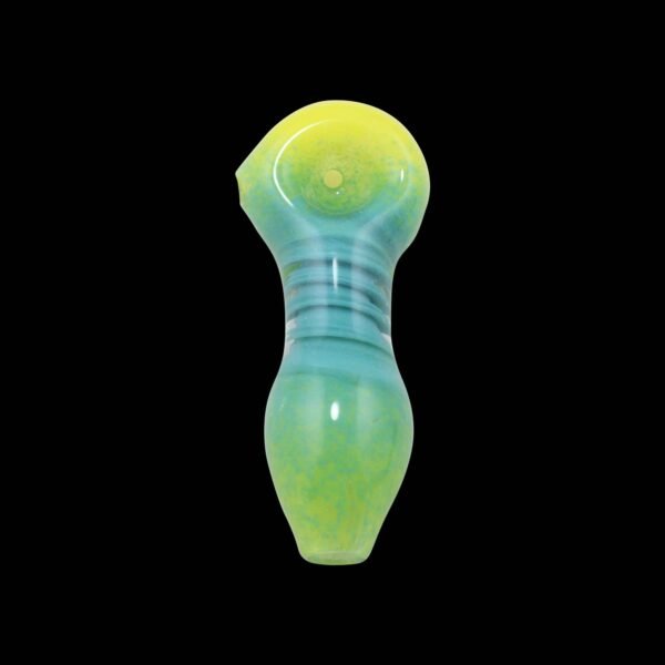 Twisted Frit Fade Glass Pipe