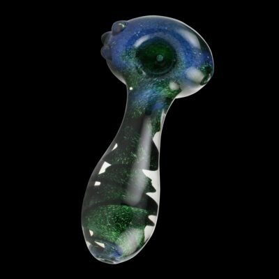 Hot Mess Double Blown Glass Pipe
