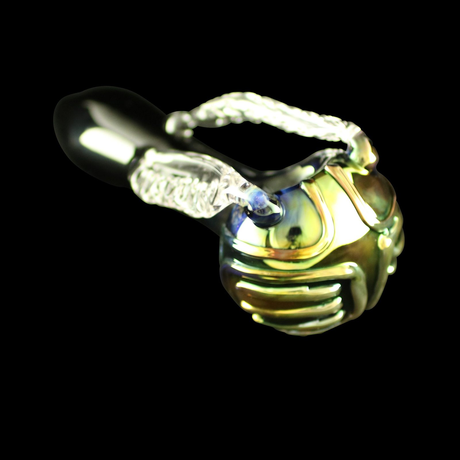 Golden Snitch Glass Pipe