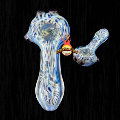 Blue Barchetta Glass Pipe