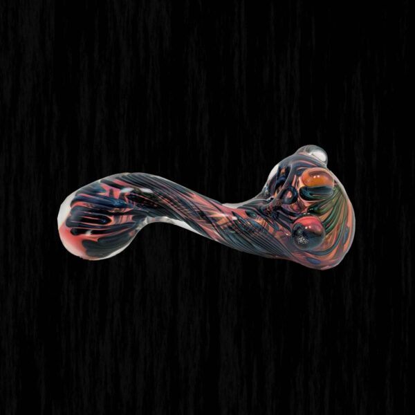 Hemisphere Lay Back Sherlock Glass Pipe