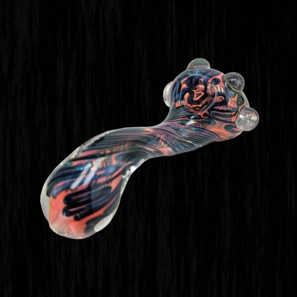 Hemisphere Lay Back Sherlock Glass Pipe