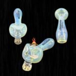 Bonehead Ash Catcher Glass Pipe