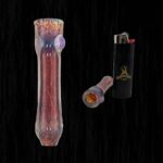 Deep Purple Glass Chillum