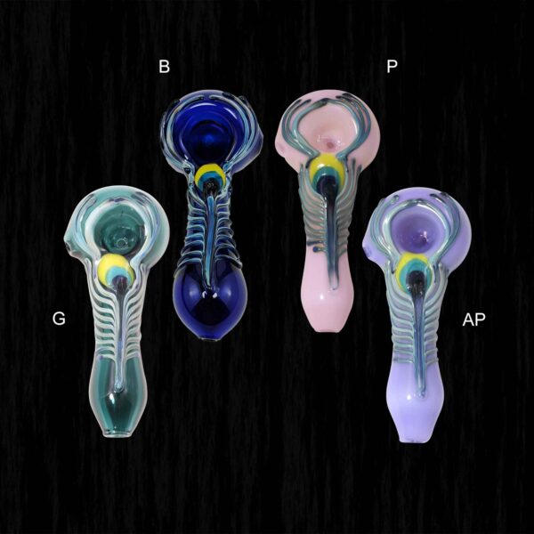 Peacock Glass Pipe