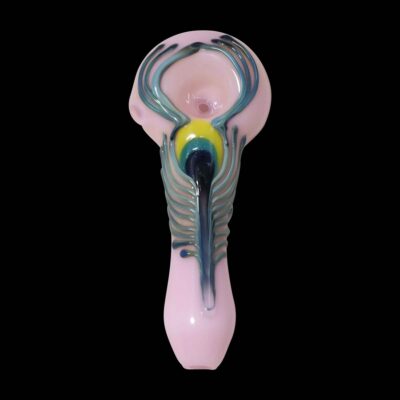 Peacock Glass Pipe