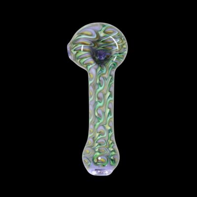 Fourth Dimension Paisley Glass Pipe