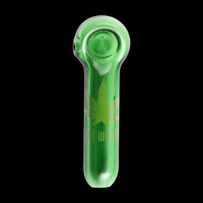 Got Weed Glass Pipe Green