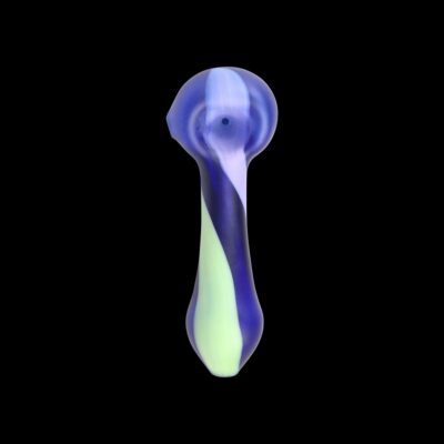 Northern Lights Glass Pipe Blue