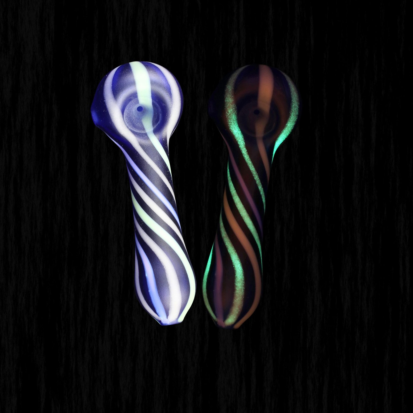 403-X Northern Lights Glass Pipe Glow