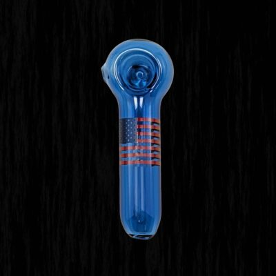 Old Glory Flag Glass Pipe