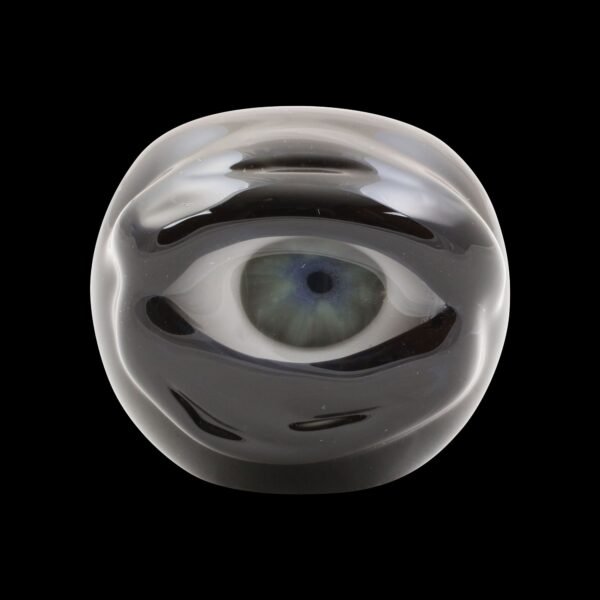 -Cyclops Eyeball Glass Pipe - Chameleon Glass