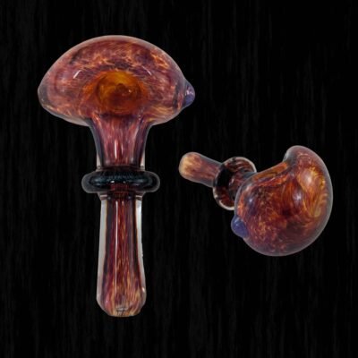 Deep Purple Glass Pipe