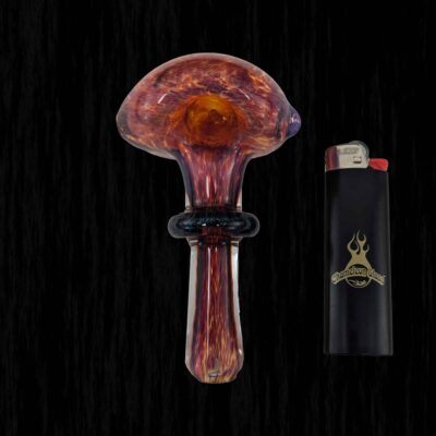 Deep Purple Glass Pipe