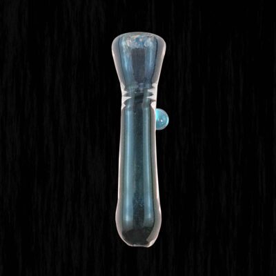 Deep Green Glass Pipe