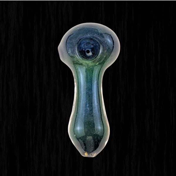 Deep Green Glass Pipe 1 Deep Green Glass Pipe