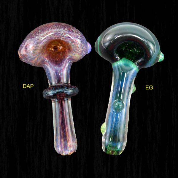 Deep Purple Glass Pipe