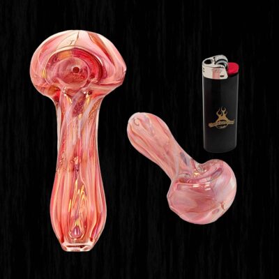 Abstract Tropical Glass Pipe