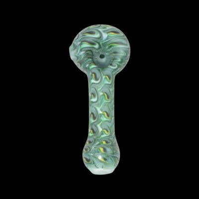 Fourth Dimension Sandblasted Glass Pipe